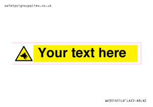 Custom Warning: Guard dog